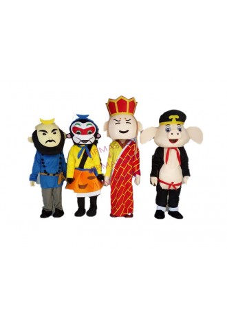 Journey to the West Mascot Costumes Cartoon Apparel costumes Cartoon Apparel costumes Halloween Birthday Party