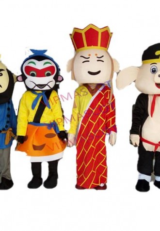 Journey to the West Mascot Costumes Cartoon Apparel costumes Cartoon Apparel costumes Halloween Birthday Party