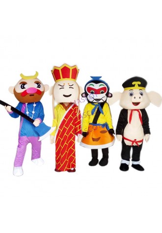 Journey to the West Mascot Costumes Cartoon Apparel costumes Cartoon Apparel costumes Halloween Birthday Party