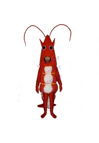 Red Lobster Mascot Costume Cosplay Outfits Adult Size Shrimp Cartoon Mascot costume For Carnival Festival Commercial Dress