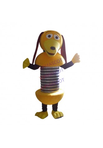 Slinky Dog Custom Mascot Costume Adult Cartoon Toy Story Cosplay Costume With Fan For Commercial Advertising promotion
