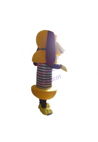 Slinky Dog Custom Mascot Costume Adult Cartoon Toy Story Cosplay Costume With Fan For Commercial Advertising promotion