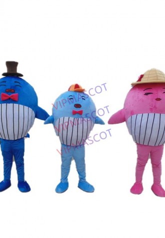 Ocean Whale Mascot Costume Party Mascot Animal Costume Halloween Fancy Dress Christmas Cosplay for Halloween Party Event