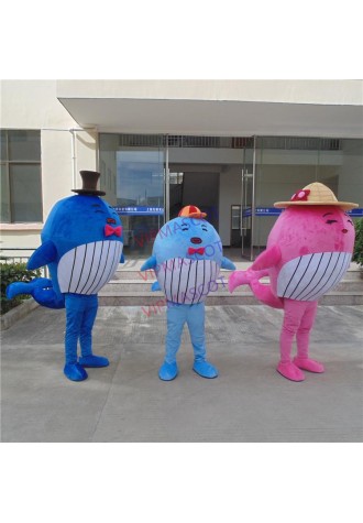 Ocean Whale Mascot Costume Party Mascot Animal Costume Halloween Fancy Dress Christmas Cosplay for Halloween Party Event