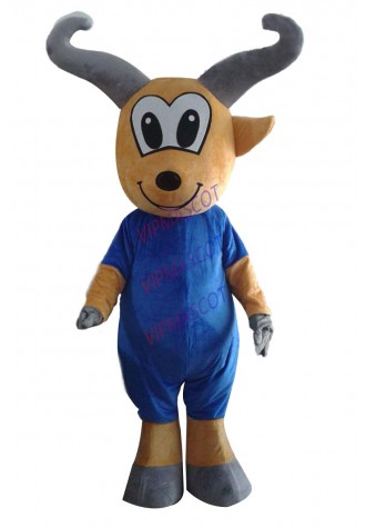 The Sheep Mascot Costume Goat Mascot Costume Fancy Dress Outfit Halloween Cosplay Costume