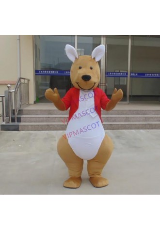 High quality Kangaroo Mascot Costume Custom Made Adult Size Animal Cosplay Mascot for Halloween Carnival Christmas Party events