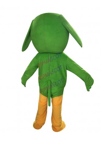 Green Dog Fancy Dress Mascot Costume for adult Halloween Purim party fancy dress Cartoon Outdoor Toys Cosplay Costumes