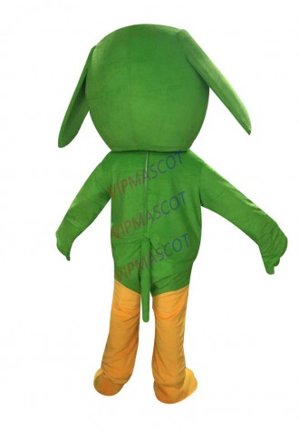 Green Dog Fancy Dress Mascot Costume for adult Halloween Purim party fancy dress Cartoon Outdoor Toys Cosplay Costumes