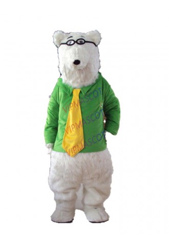 Hot sale Polar Bear Mascot Costume Polar bear Mascot costume Cute Cartoon Character Mascotte Costum Cosplay Outfits Adult Size