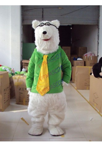 Hot sale Polar Bear Mascot Costume Polar bear Mascot costume Cute Cartoon Character Mascotte Costum Cosplay Outfits Adult Size