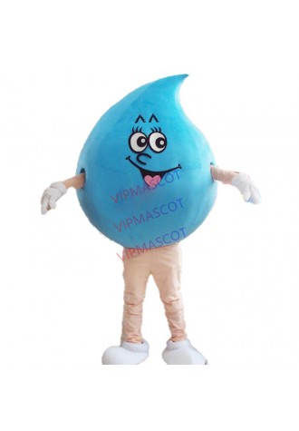 Water Drop Mascot Costumes Fancy Dress Adult Size Cosplay for Halloween Christmas Party Event Mascot Costume
