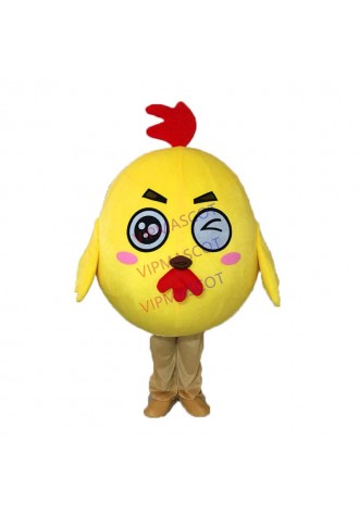Cute Little Chick Egg Mascot Costume Fancy Dress Anime Theme Carnival Walking Adult Festival Mascot Costumes for Sale