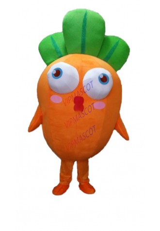 New Carrots Mascot Costume Adult Character Costume Mascot Fashion Cosplay Apparel Vegetable Mascot