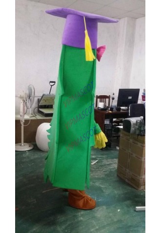 Christmas tree Mascot Costume Doctor hat cartoon fancy dress Halloween party Adult ceremony mascot Costume
