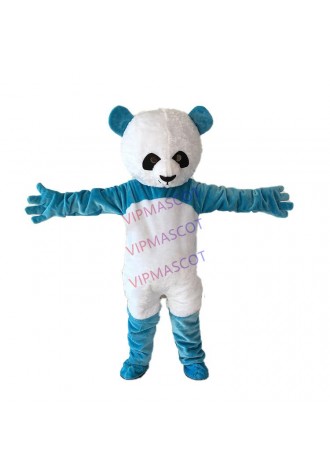 Wholesale New Version Chinese Giant Panda Mascot Costume Christmas Cosplay Cartoon Mascot Costume Fancy Dress Adult Size