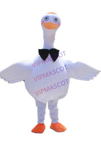 New Easter Goose Mascot Costume White Bird Mascot Costume Adult Character Cosplay Ceremony Suits Halloween Carnival Dress