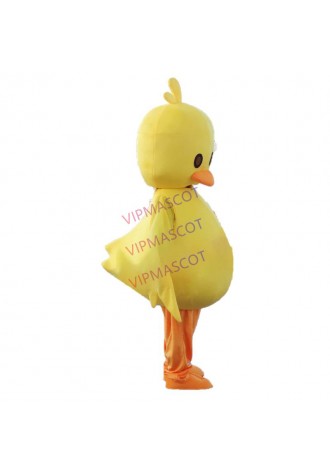 Hot Sale Yellow Duck Mascot Costume Cartoon Character Carnival Fancy Dress Outfit Adult Mascot Costume Xmas Gift