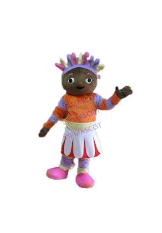 Night Garden Mascot Costume fancy dress Upsy Daisy Mascot Halloween party Birthday party Outdoor Cartoon performance