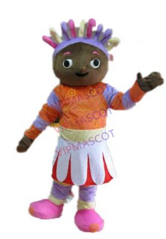 Night Garden Mascot Costume fancy dress Upsy Daisy Mascot Halloween party Birthday party Outdoor Cartoon performance