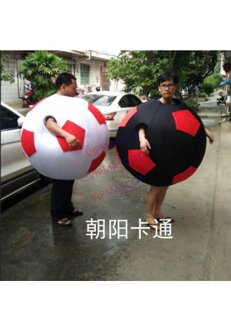 Unisex Football Mascot Costumes for Adult Soccer Mascot Party Halloween Fancy Dress Carnival Purim Foot Ball Cosplay Suits