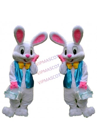 Easter bunny mascot cosutme Easter rabbit mascot cosplay fancy mascot