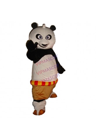 panda  mascot costume cosplay kung fu costume