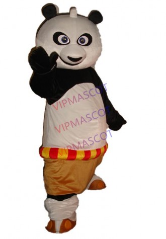 panda  mascot costume cosplay kung fu costume
