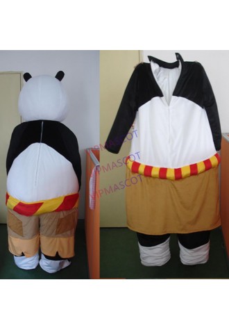 panda  mascot costume cosplay kung fu costume