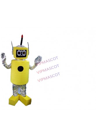 Robot Mascot Costume mechanic Mascotte Costume Character Fancy Dress Suit Cartoon Mascot Chase the costume