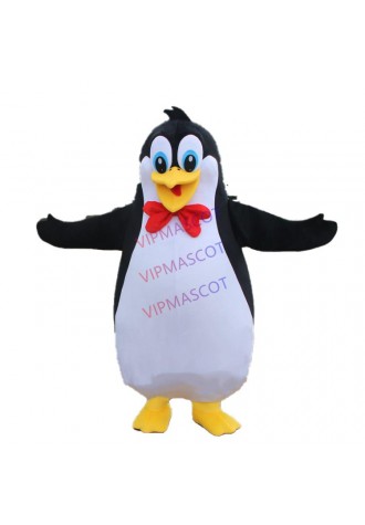 The Penguins of Madagascar Penguin Mascot Costume Cosplay Fancy Dress Adult Size Cartoon Character Mascot Costume for Halloween