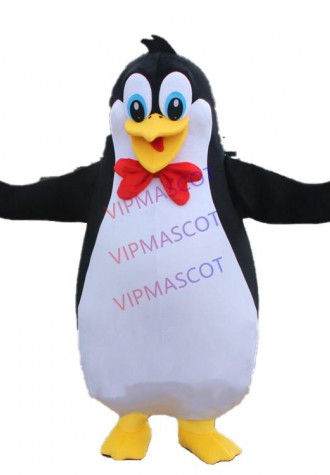 The Penguins of Madagascar Penguin Mascot Costume Cosplay Fancy Dress Adult Size Cartoon Character Mascot Costume for Halloween