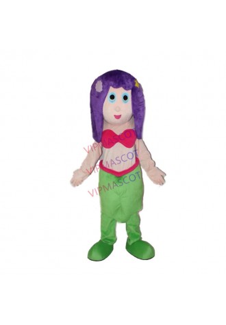 Mermaid girl mascot costume fancy costume set mascot