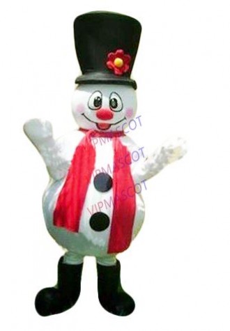mascot Newest Christmas Snowman Mascot Costume Adult Character Costume Cosplay mascot costume