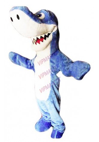 mascot Shark Mascot Costume Adult Size Cartoon Character Shark Mascotte Outfit Suit Fancy Dress EMS FREE SHIP