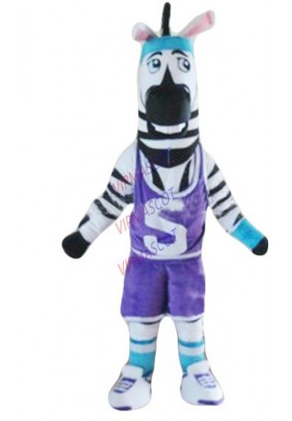 mascot  Zebra Mascot Zebra Athlete Sportsman Player Mascot Costume Adult Animal Cartoon Character Outfit Carnival Costume