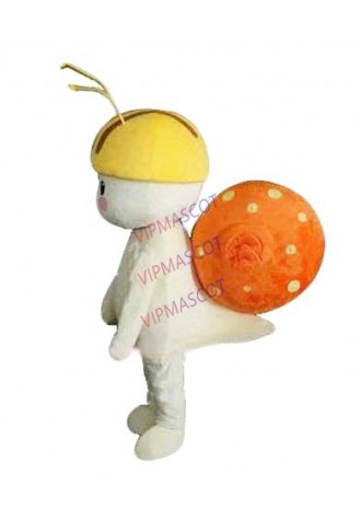 mascot Little Snail Mascot Costume Snail Cartoon Character Mascotte Outfit Suit Fancy Dress