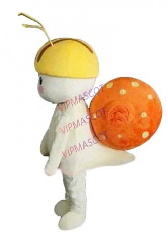 mascot Little Snail Mascot Costume Snail Cartoon Character Mascotte Outfit Suit Fancy Dress