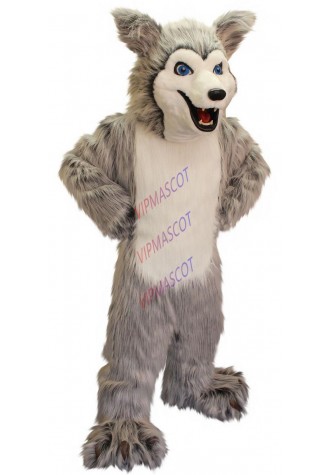 mascot Deluxe Plush Material Husky Dog Mascot Costume Cartoon Character carnival costume fancy Costume party