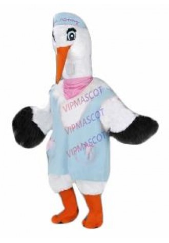 mascot Stork mascot costume custom costume cosplay Cartoon Character carnival costume fancy Costume party