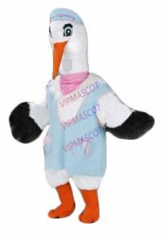 mascot Stork mascot costume custom costume cosplay Cartoon Character carnival costume fancy Costume party