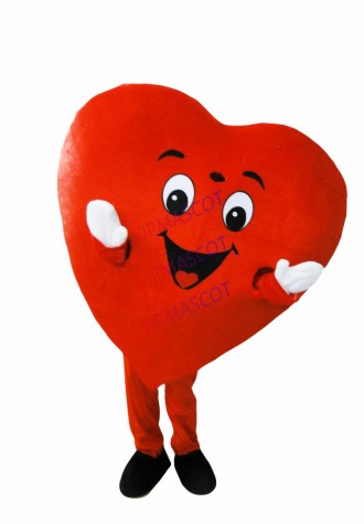 mascot Red Heart mascot costume custom size costume cosplay Cartoon Character carnival costume fancy Costume party