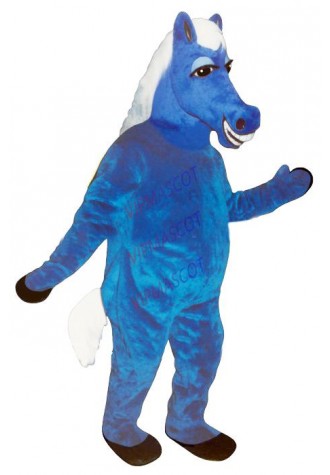mascot Blue Horace Horse Mascot Costume custom fancy costume anime cosplay kits mascotte theme fancy dress carnival costume