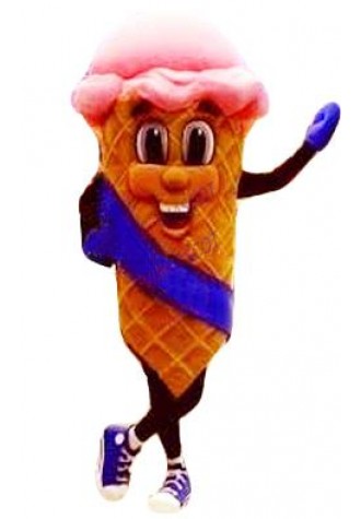 cute icecream mascot costume ice cream mascot custom fancy dress cosplay kits Cartoon Character carnival costume fancy Costume