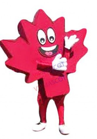 mascot maple leaf mascot costume custom fancy dress cosplay kits Cartoon mascotte costume fancy Costume