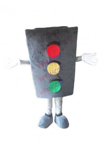 Tcosplay costumes raffic light  mascot costume adult size Traffic light mascot costume free shipping