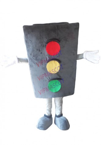 Tcosplay costumes raffic light  mascot costume adult size Traffic light mascot costume free shipping