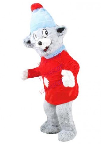 mascot Customize Mascot Winter Christmas Mouse Mascot Costume Cartoon Character Rat Mascotte Fancy Dress for Holiday