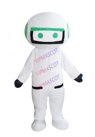 Hot sale Foam Adult cute White robot mascot costume fancy dress Halloween party costumes adult size
