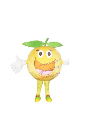 New arrival Foam Cartoon Character Adult lovely orange Mascot Costumes fancy dress party costume