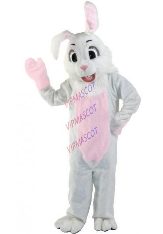 Hot sale Foam Character Adult lovely cute grey rabbit Mascot Costume fancy dress Halloween party costume